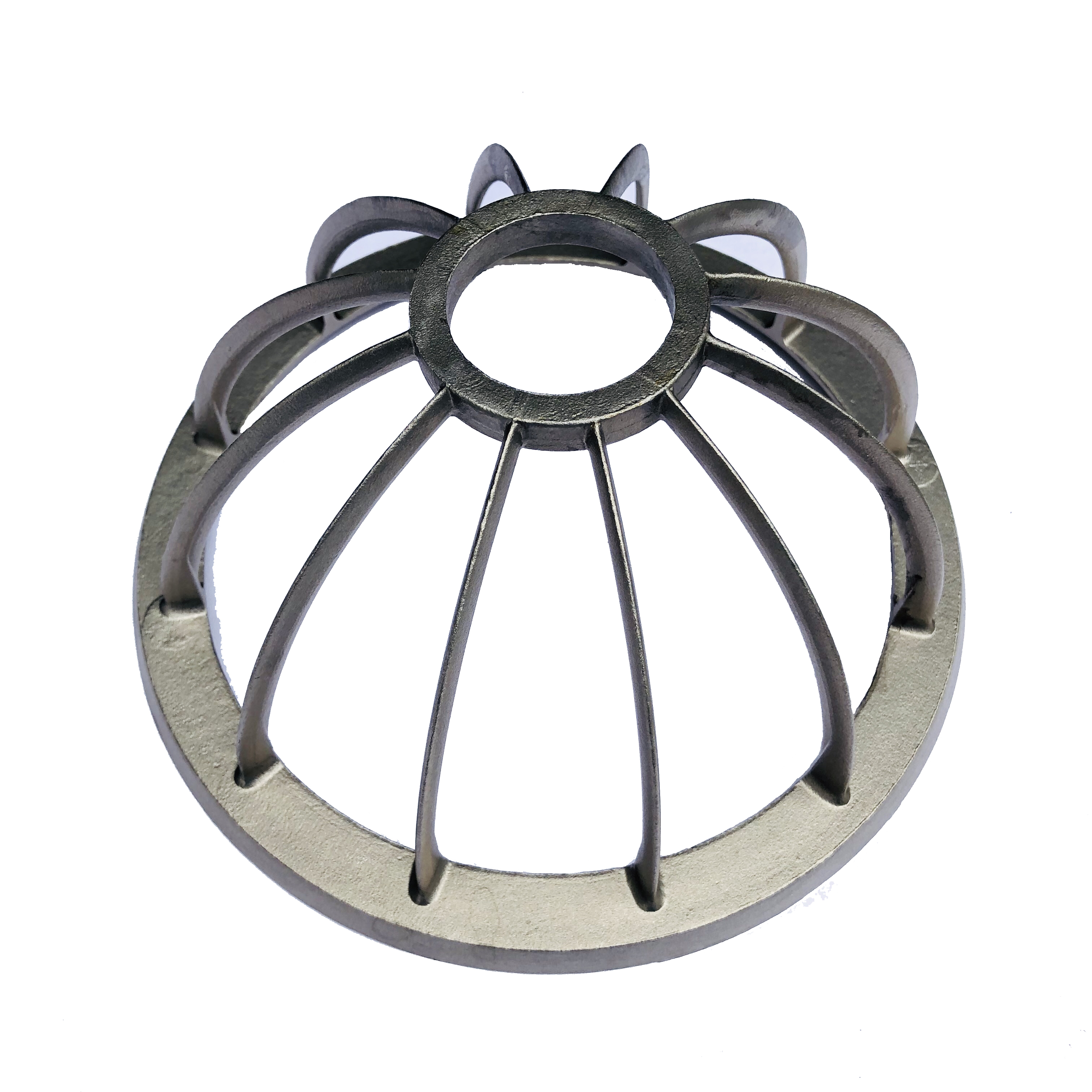 Lighting Fixture Components Investment Casting Parts Custom investment cast lighting fixture components with clean metal surface and precise mounting features