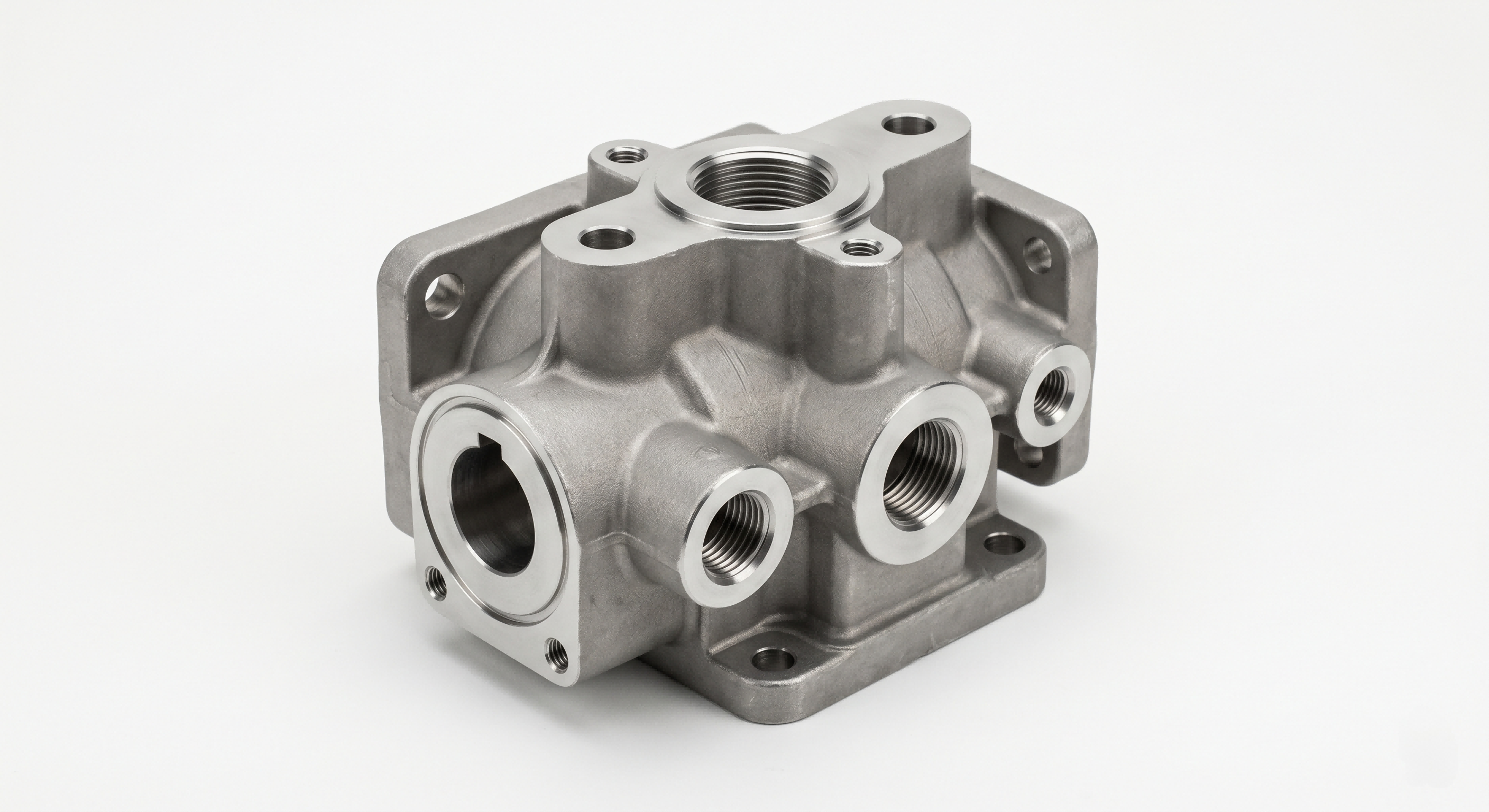 Custom Functional Hardware Parts Investment Casting Custom investment cast functional hardware part with machined holes slots and assembly features