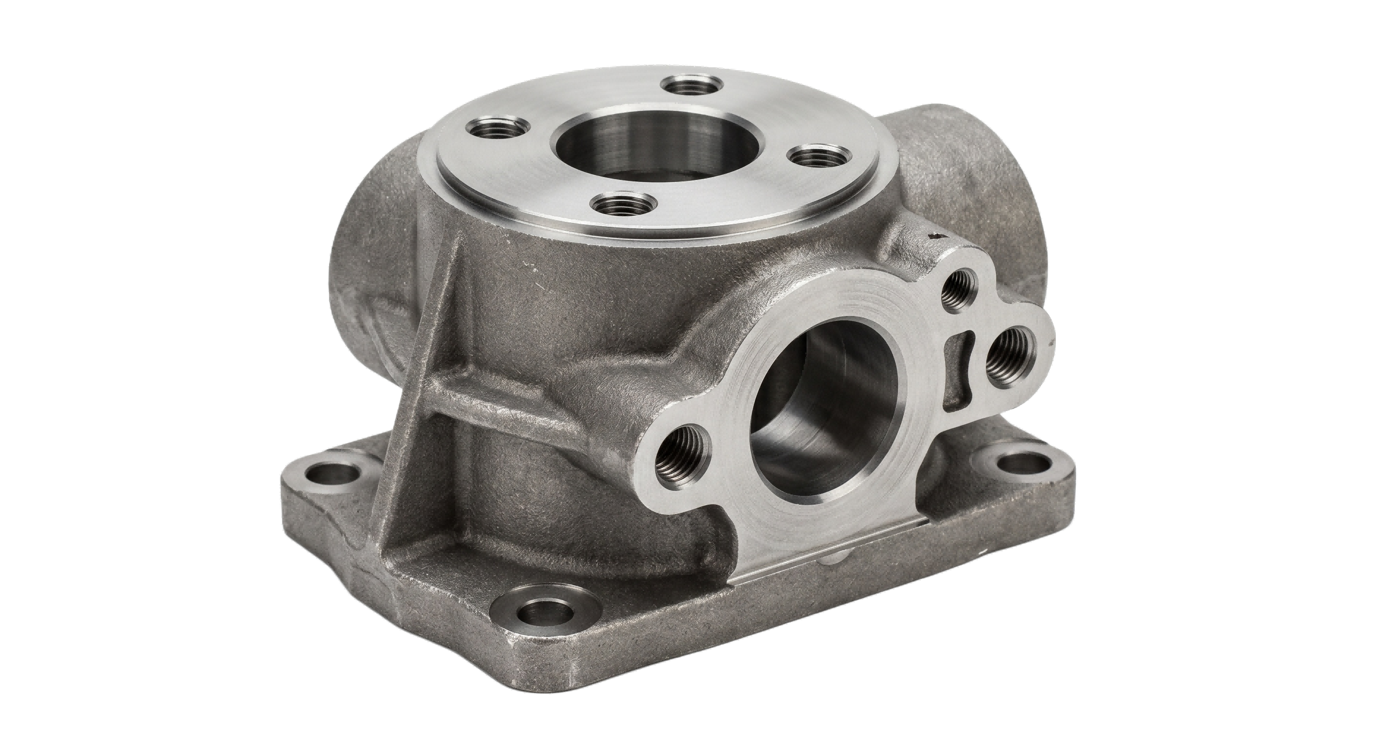 CNC Machined Alloy Steel Investment Casting CNC machined alloy steel investment casting with precise holes and machined surfaces