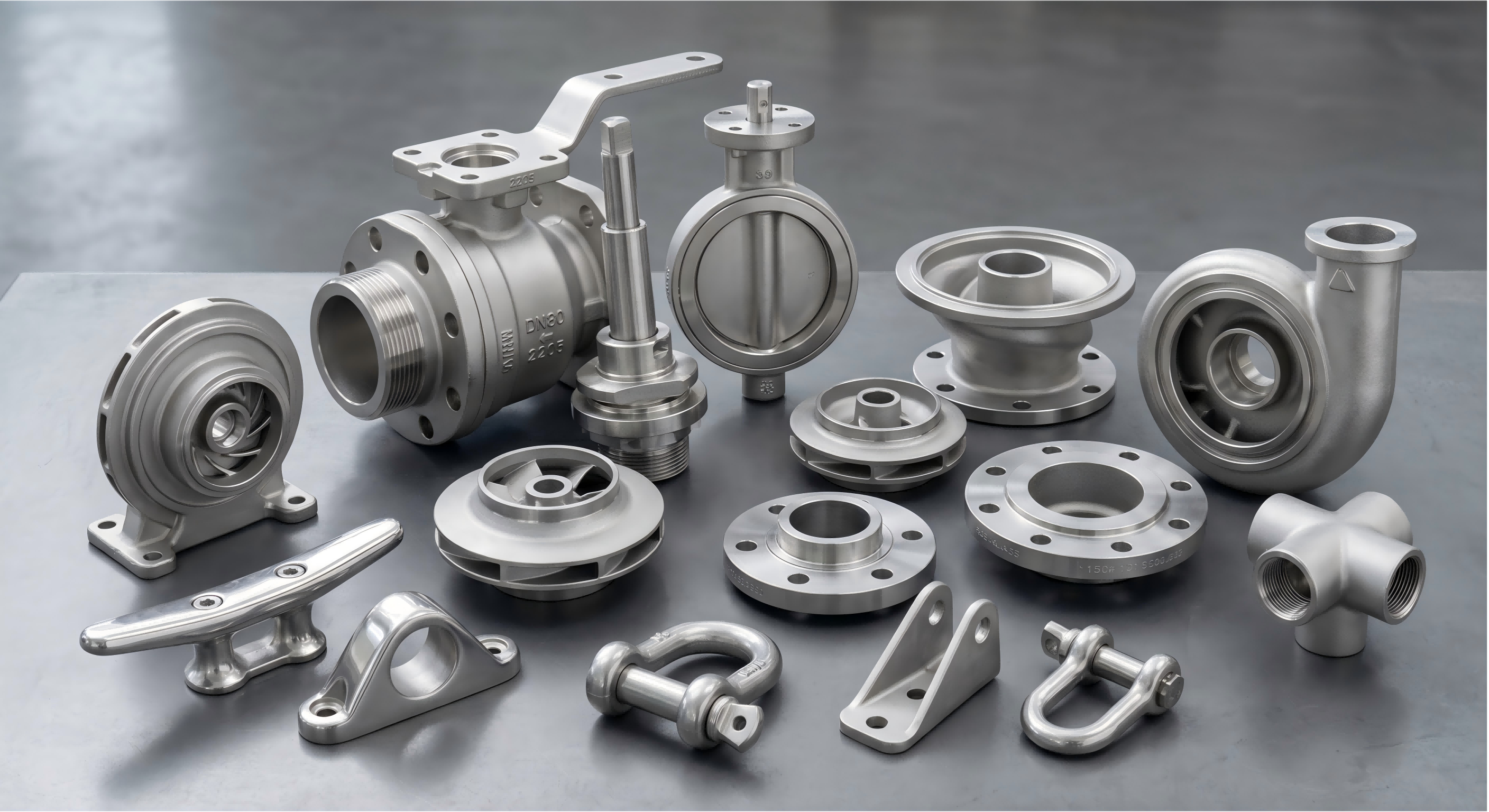 Pickling and Passivation for Stainless Steel Investment Castings Pickled and passivated stainless steel investment cast components