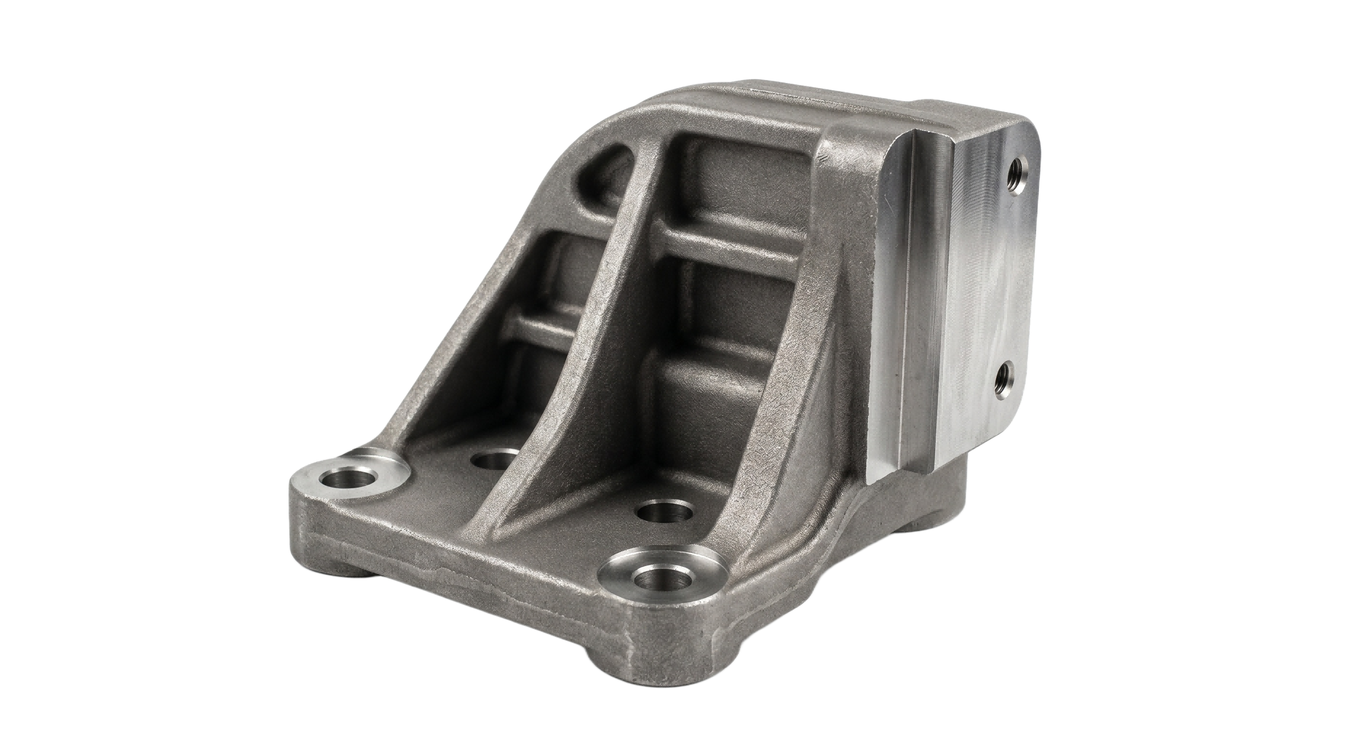 Alloy Steel Machinery Bracket Casting Custom alloy steel machinery bracket investment casting with machined mounting holes