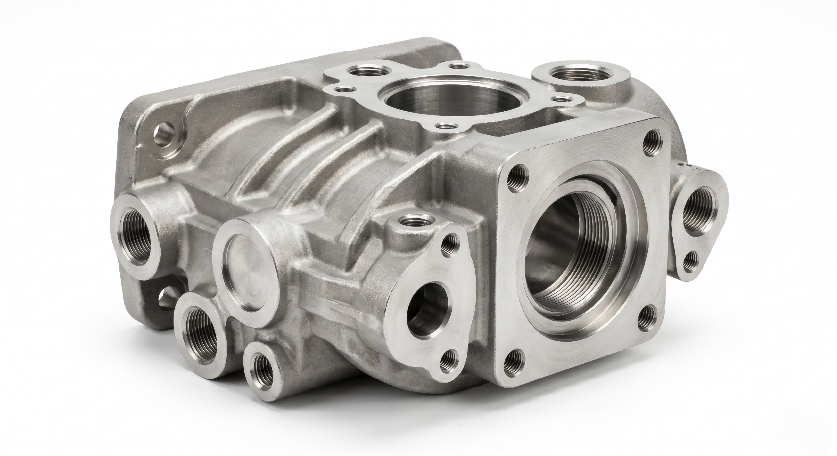 Control System Metal Part Investment Casting Component Precision cast metal component for industrial control system applications