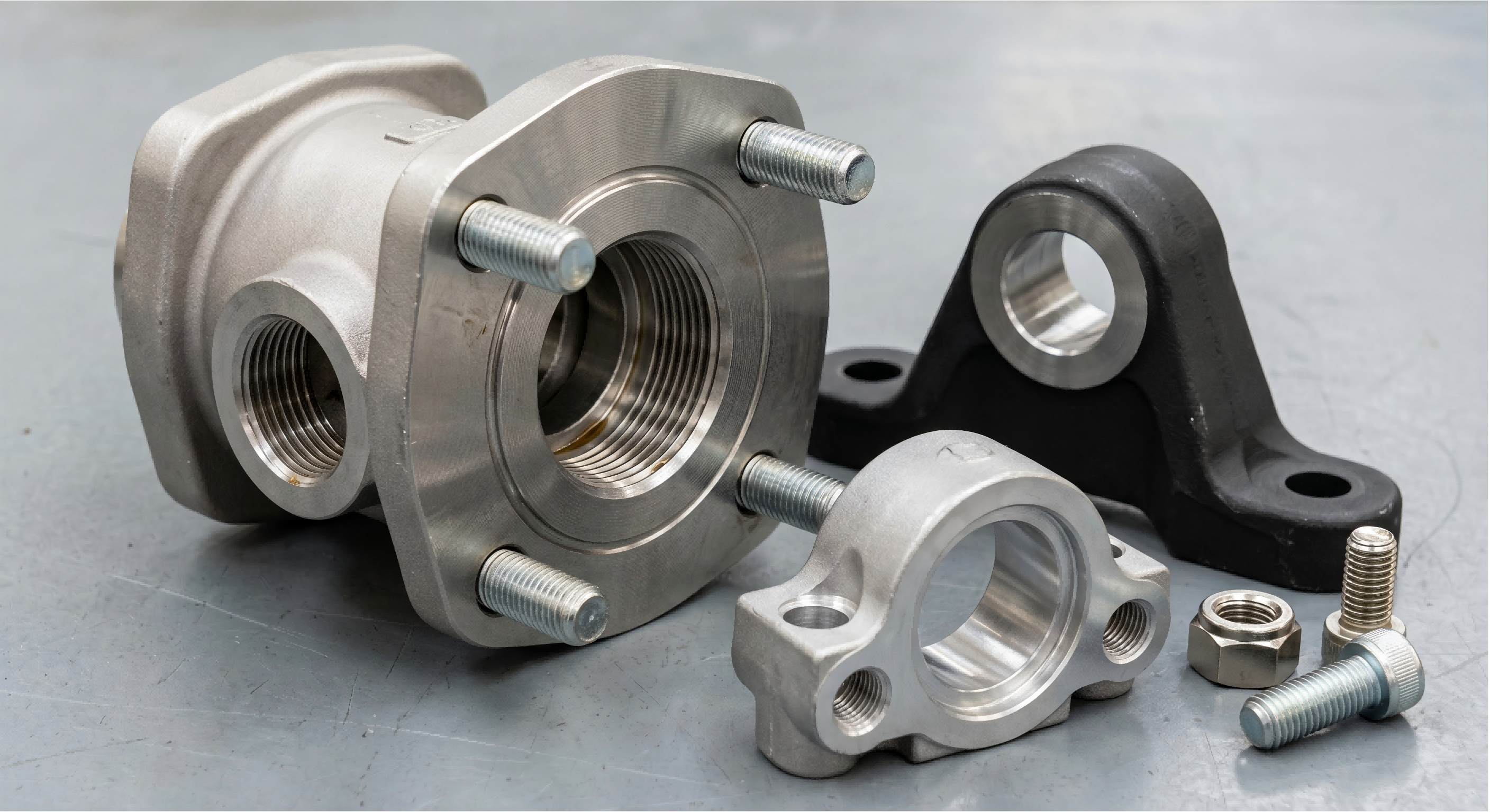 Surface Finished CNC Machined Investment Cast Parts Surface finished CNC machined investment cast parts