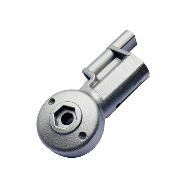 Investment cast carbon steel adjustable hinge with machined pivot features