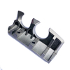 Alloy steel support bracket investment casting showing curved support and mounting features