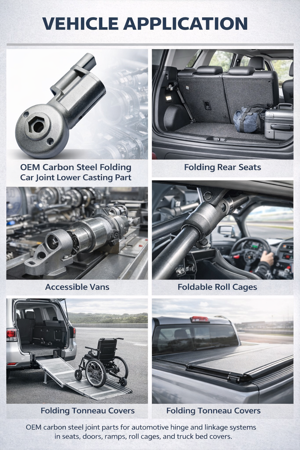 汽車關節部件應用展示