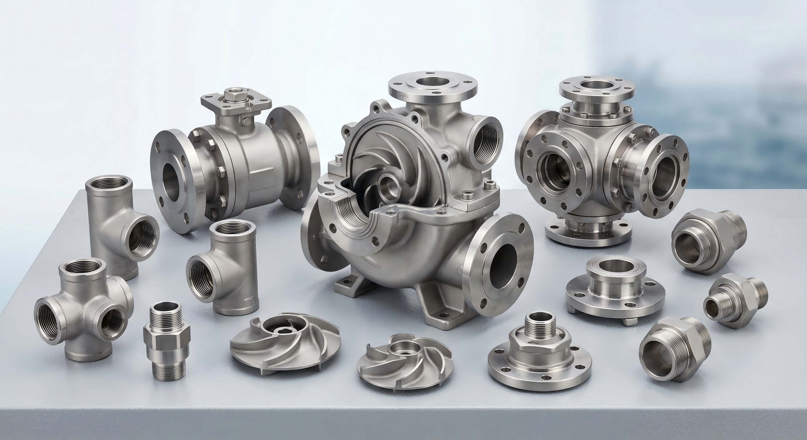 Duplex stainless steel castings for seawater and corrosive environments