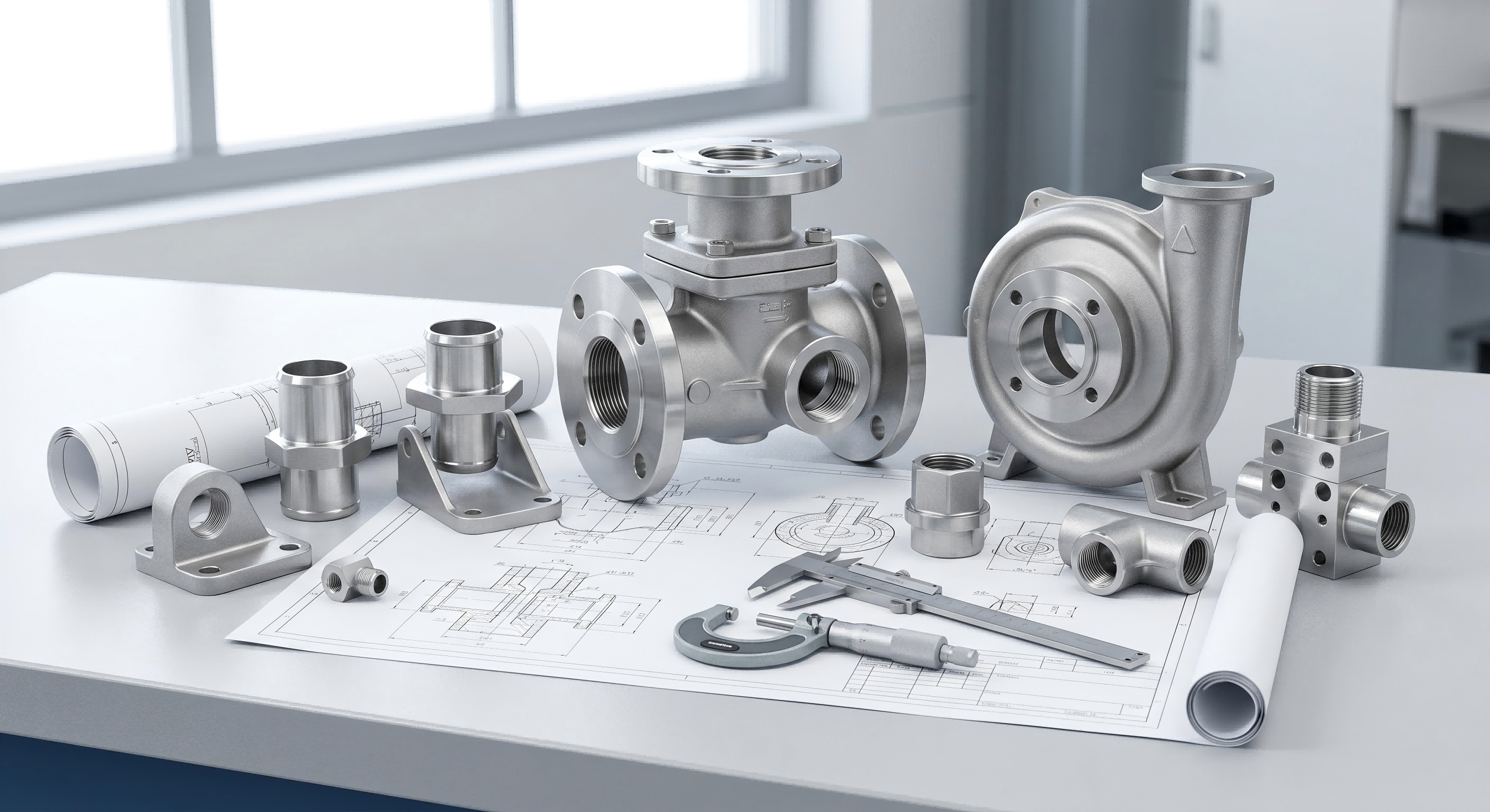 Engineering support for custom stainless steel casting projects