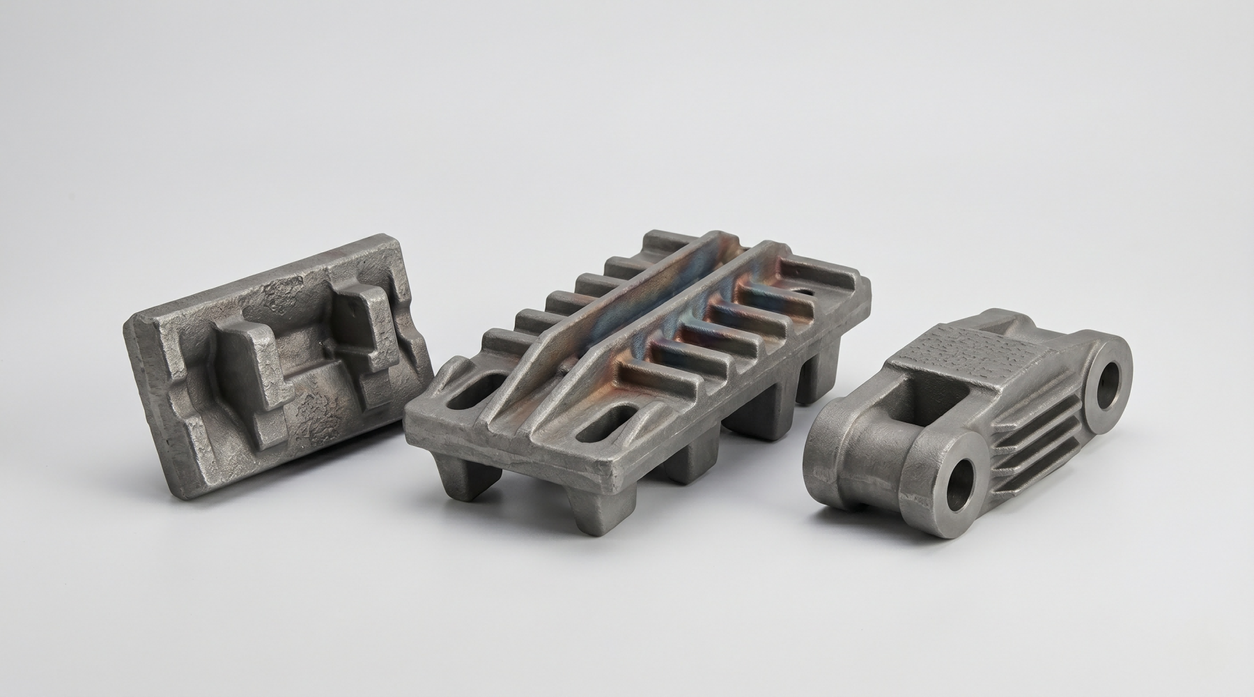 Heat-resistant and wear-resistant steel casting parts
