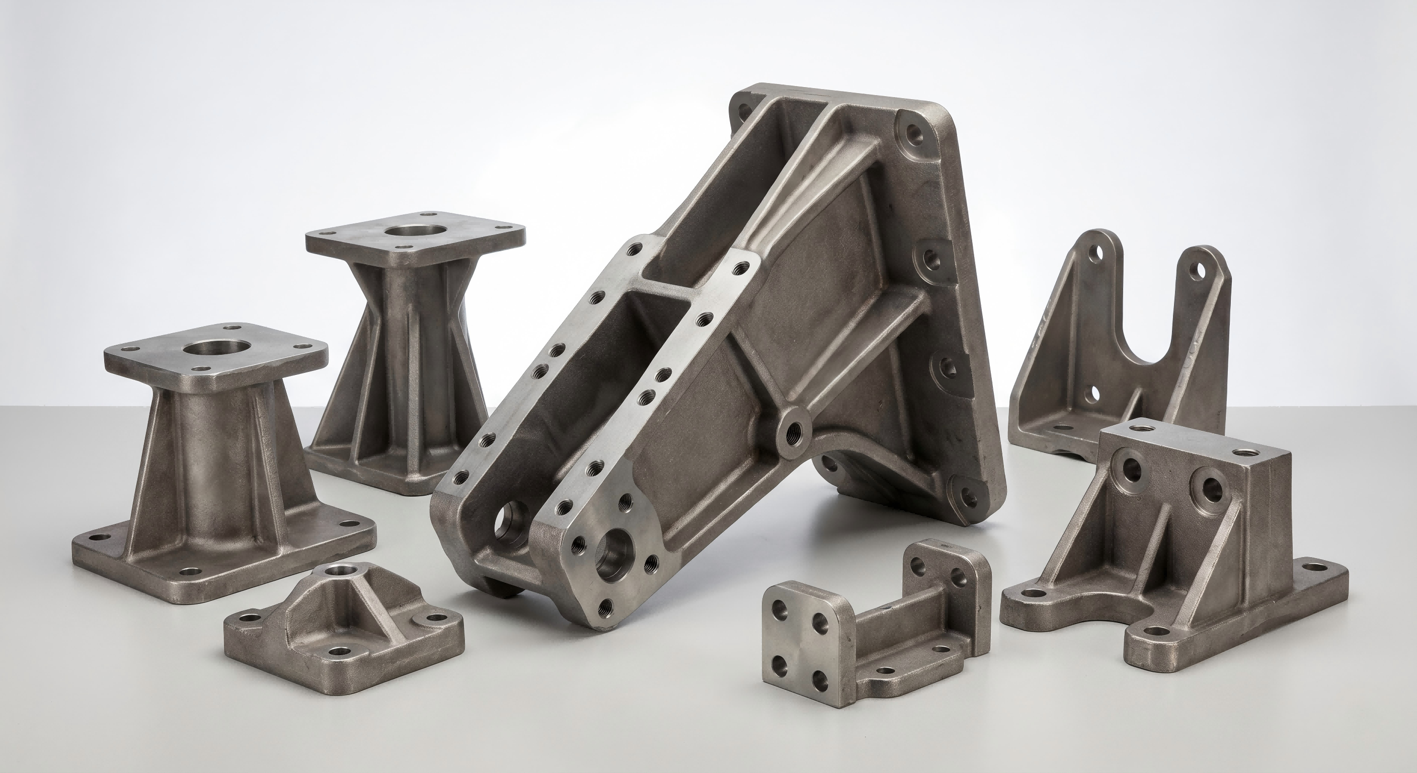 Offshore equipment bracket casting for marine applications