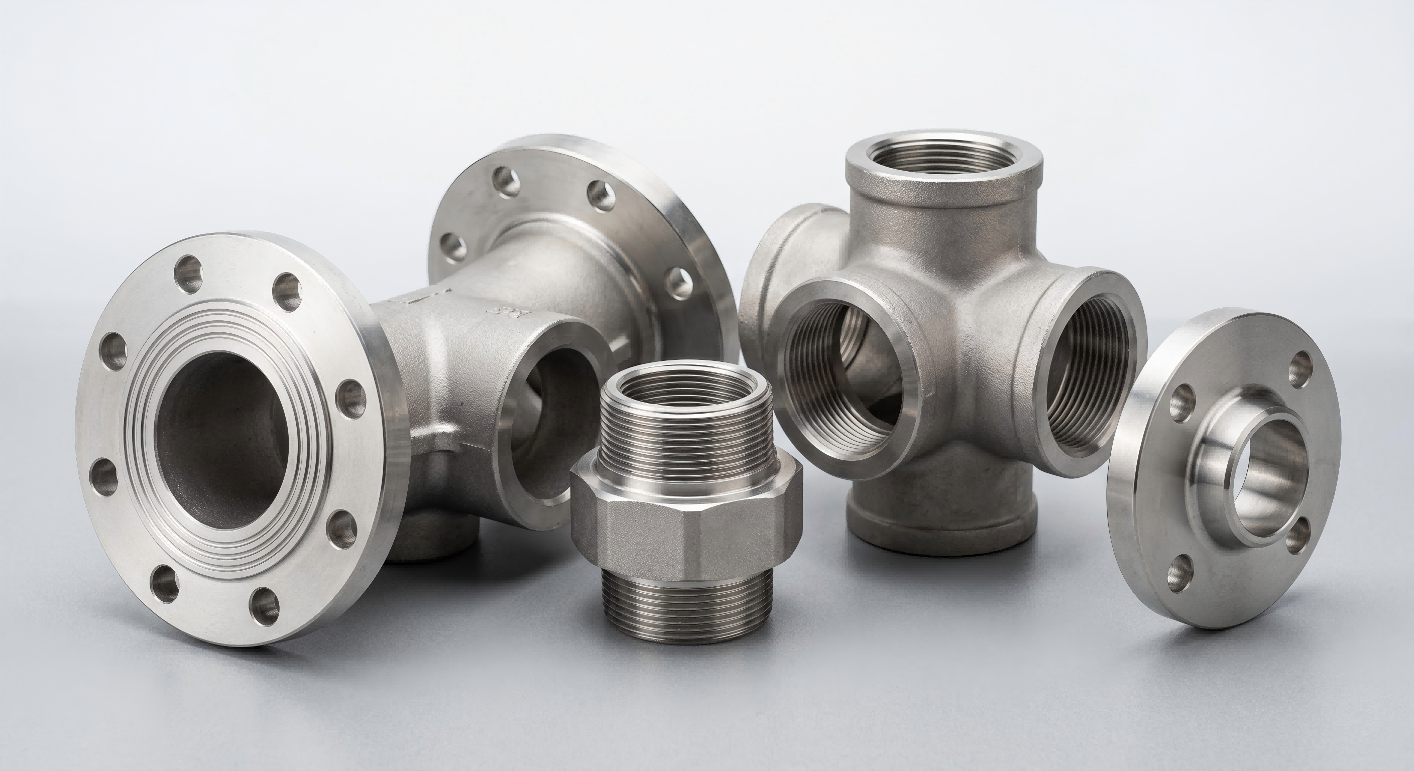 Custom pipe fitting casting for petrochemical equipment