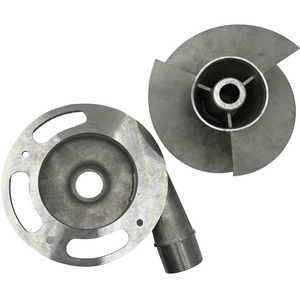 Impeller Turbine Aluminum Zinc Foundry Investment Lost Wax Casting Parts