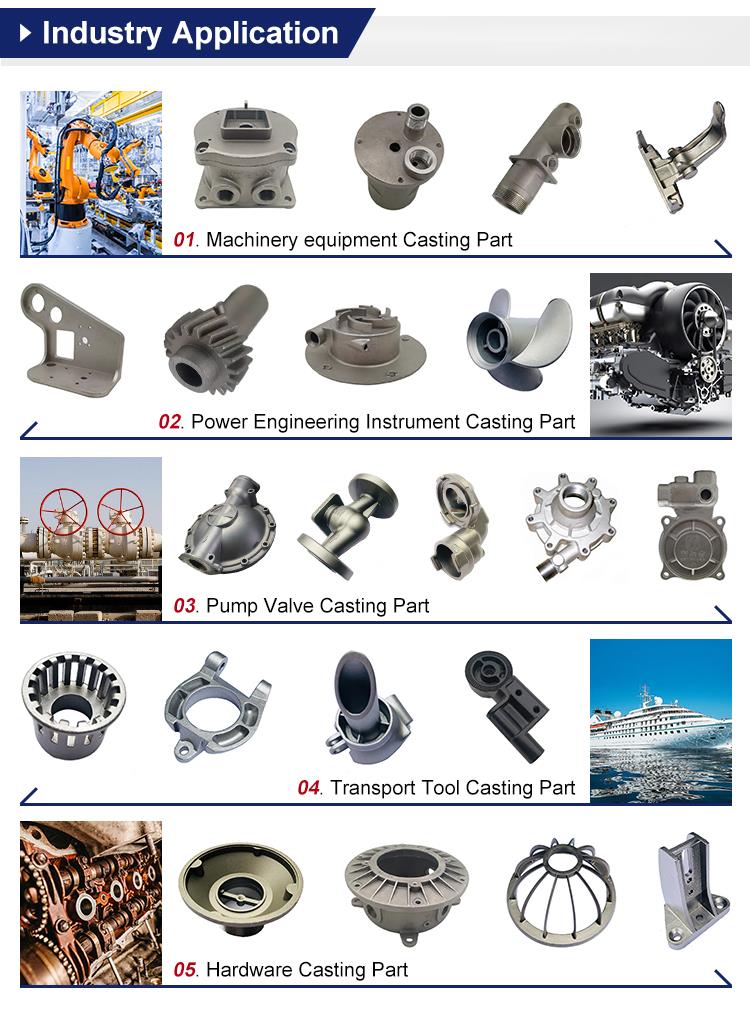 Foundry/Aluminum Lost Wax Precision Casting Parts Mechanical/Auto Parts