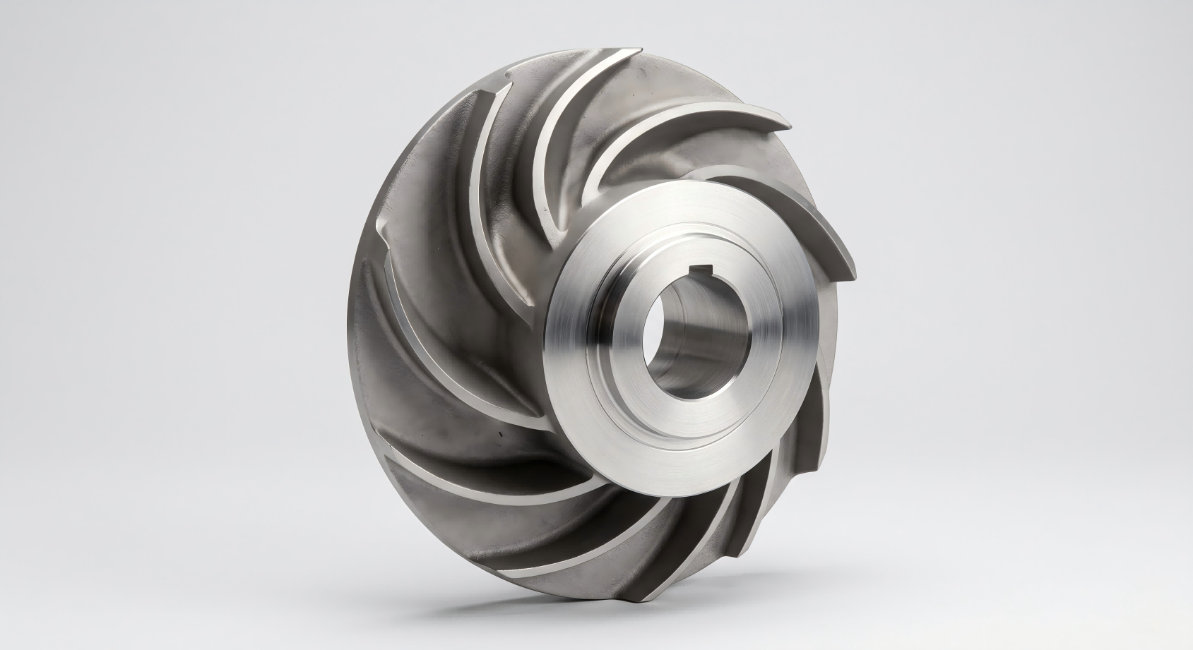 Investment cast rotor and impeller components for industrial machinery