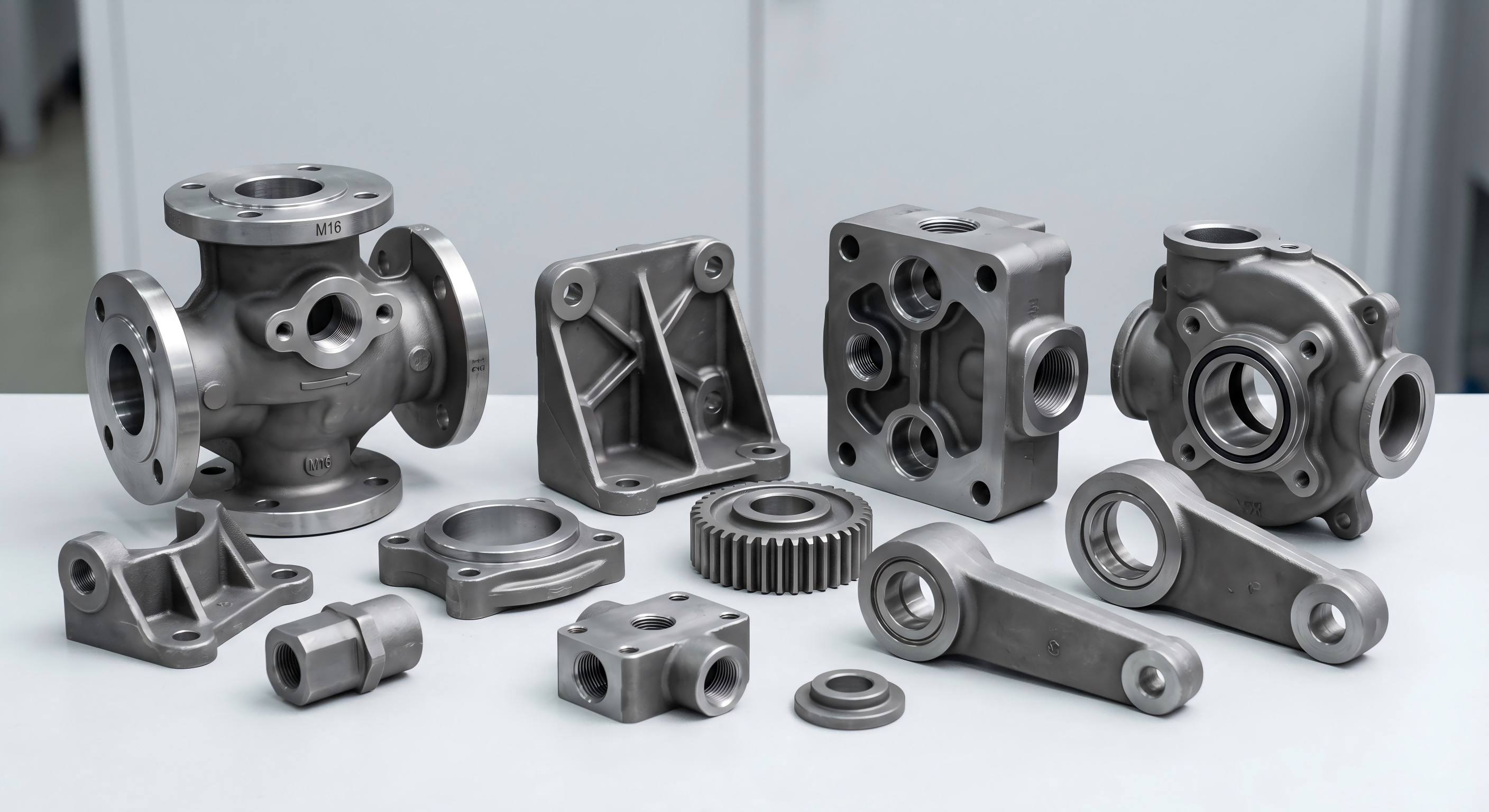 Carbon steel investment casting parts for industrial machinery and engineering applications