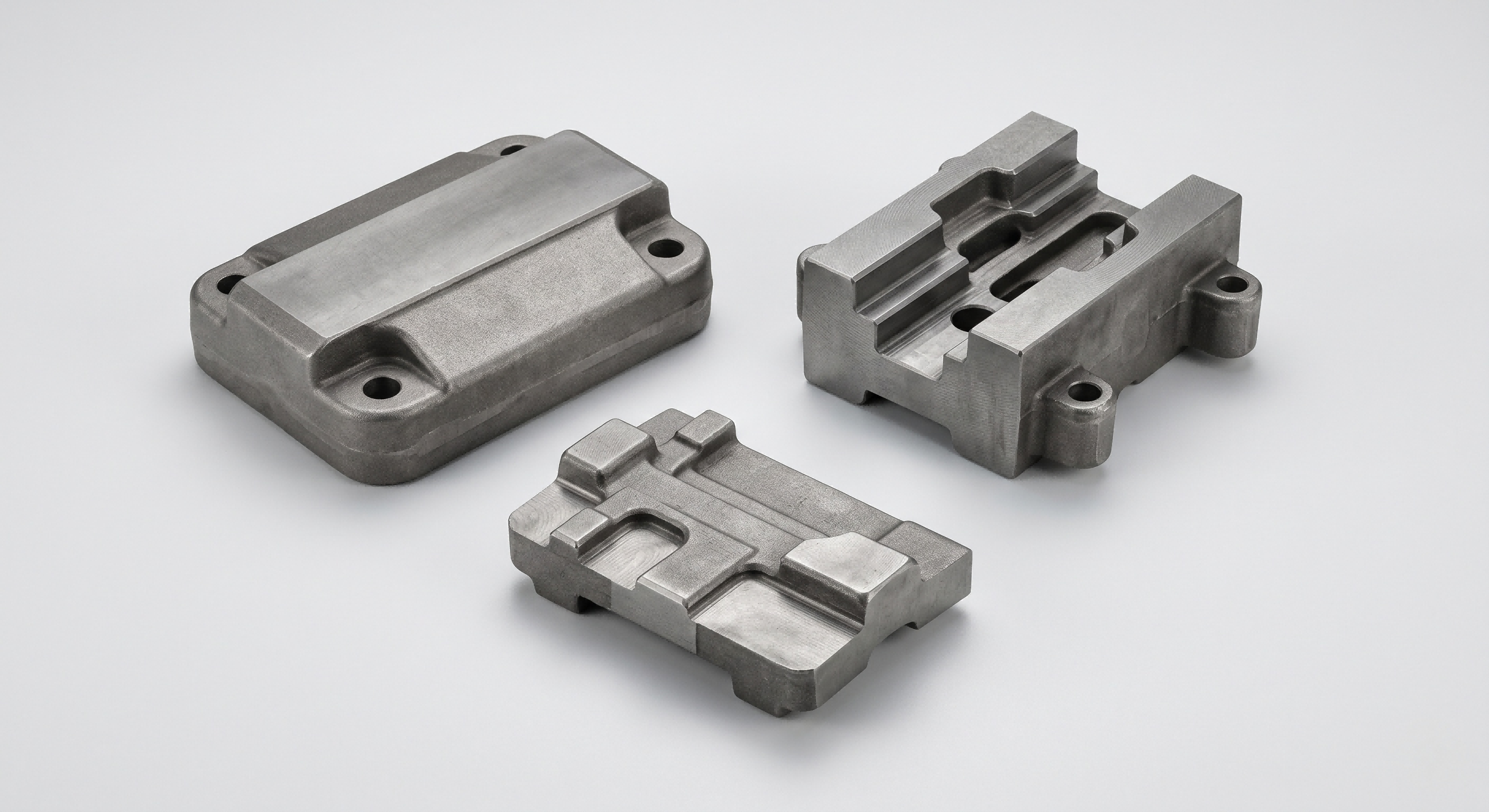 Wear-resistant steel investment casting component for industrial machinery applications