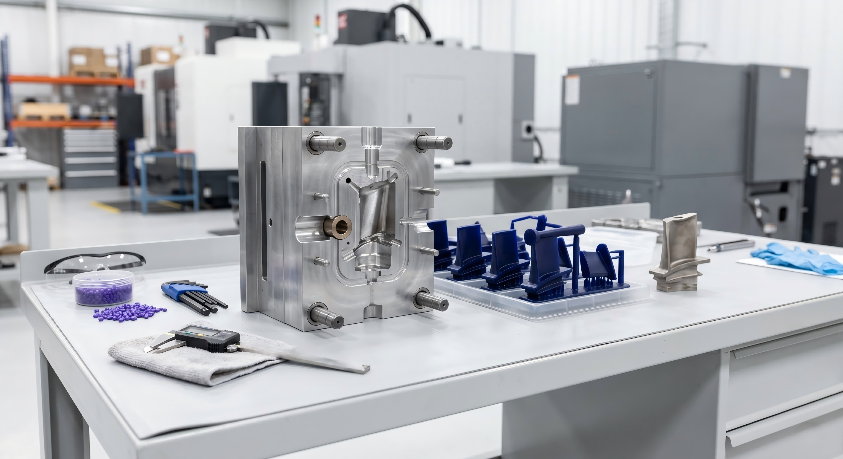 Wax pattern tooling for custom investment casting production