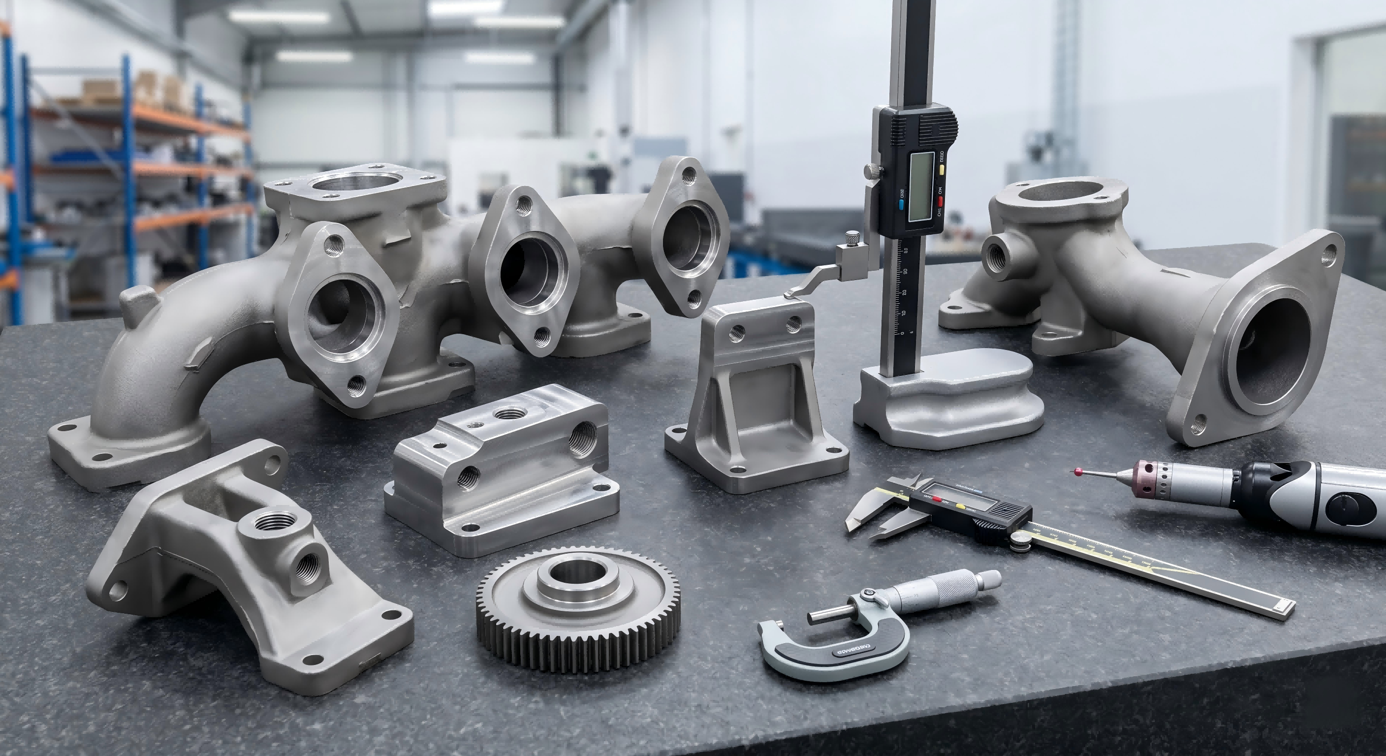 Quality inspection for carbon steel investment casting and machined parts