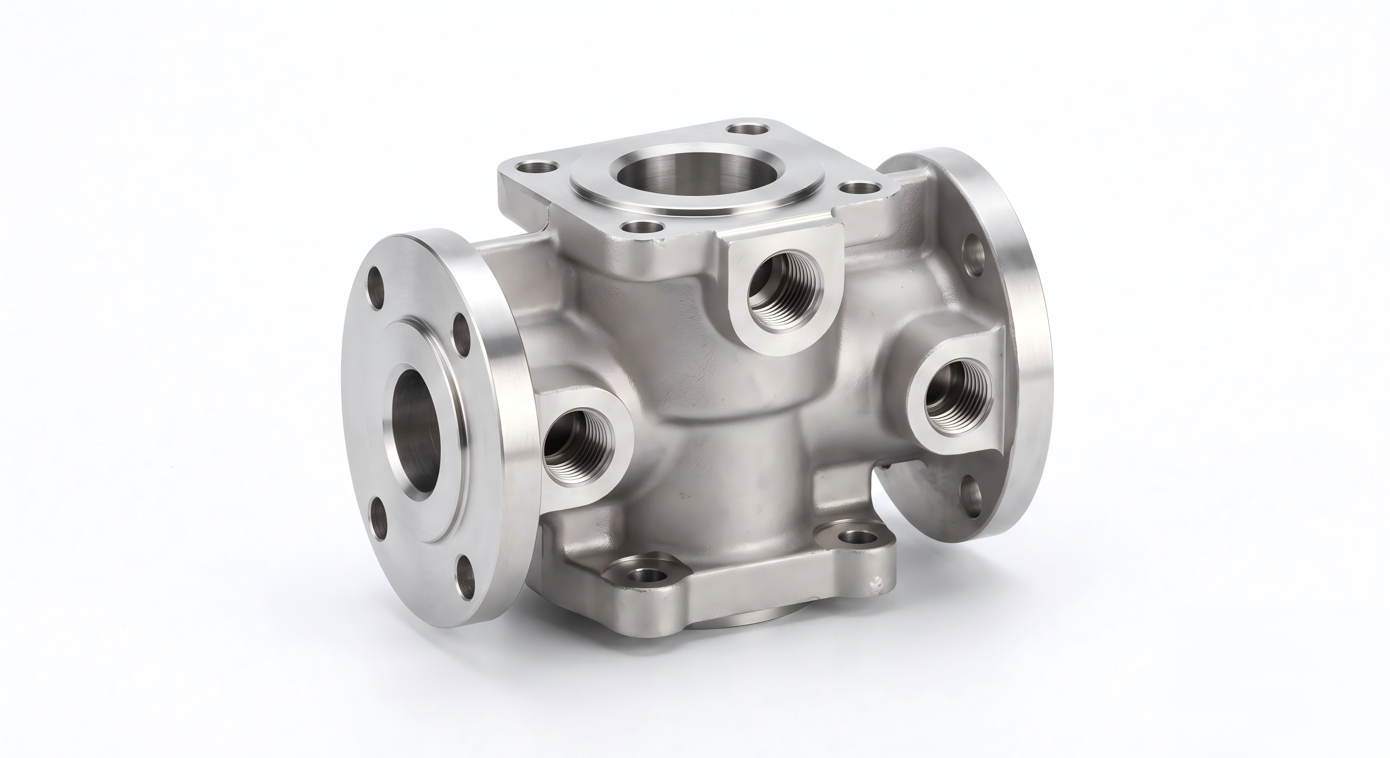 Precision steel instrument housing for power engineering and flow-control equipment