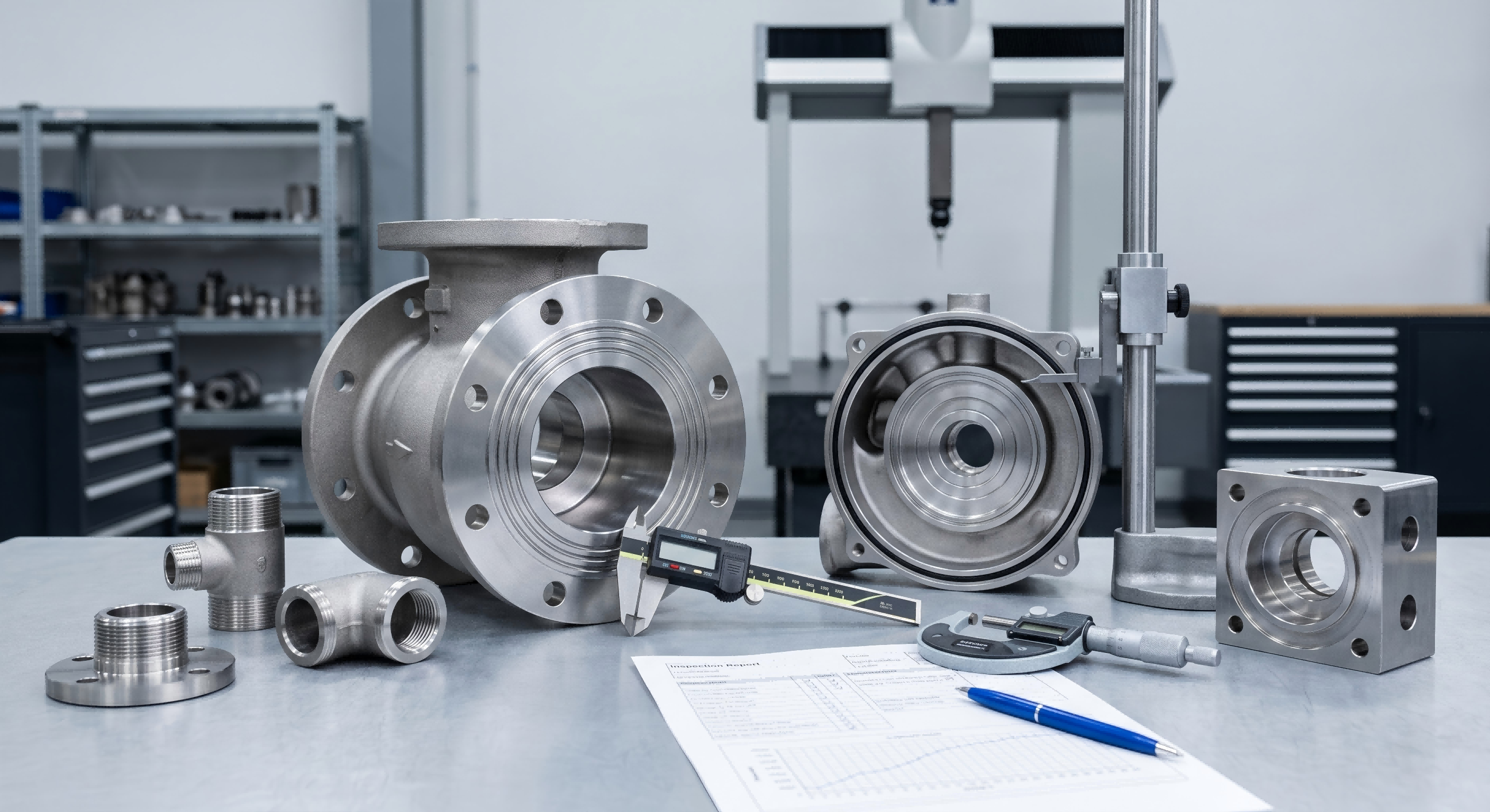 Quality inspection for duplex stainless steel investment casting parts