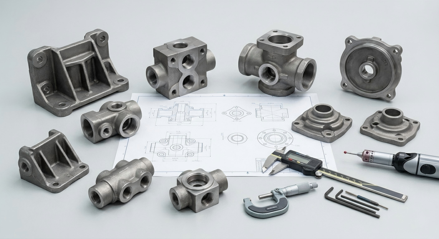 Engineering support for custom carbon steel investment casting projects