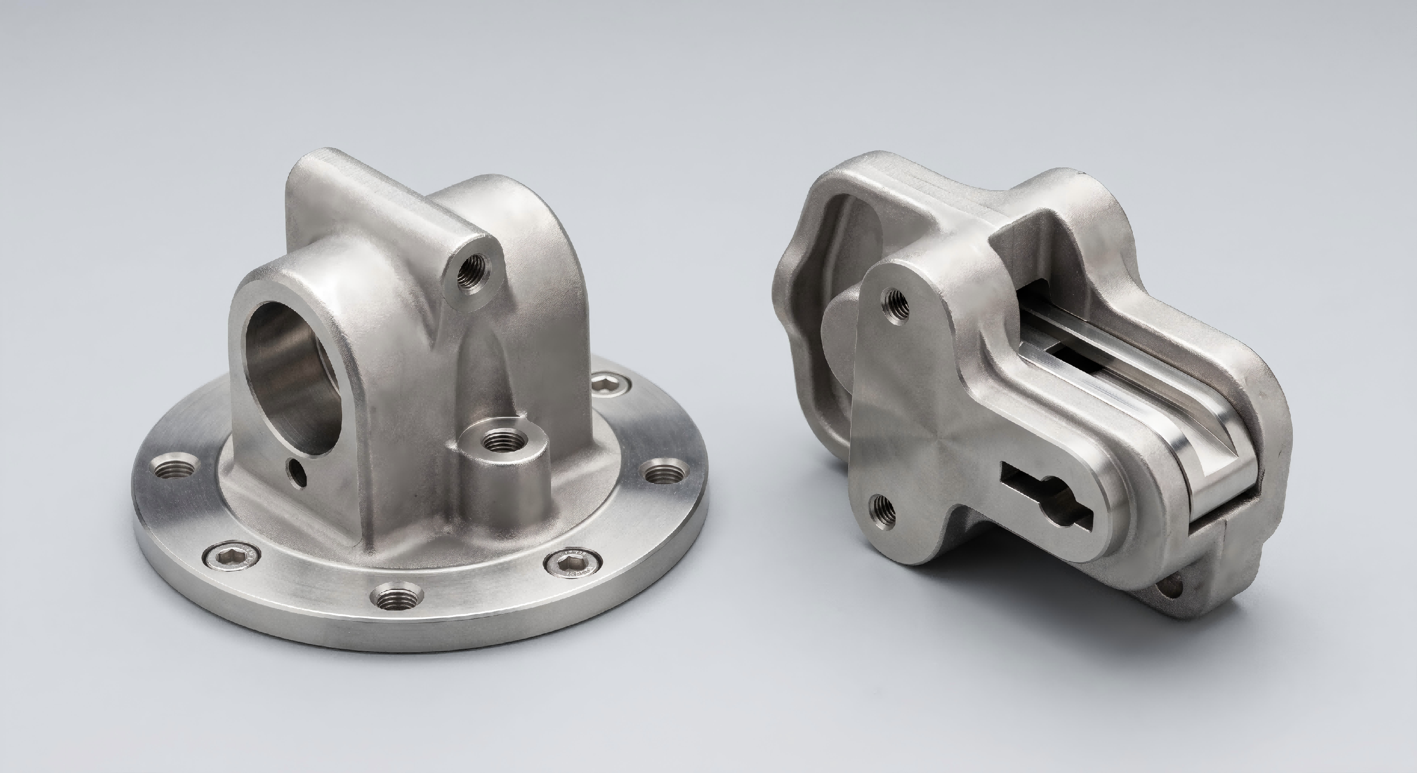 Custom stainless steel hardware and architectural investment casting components