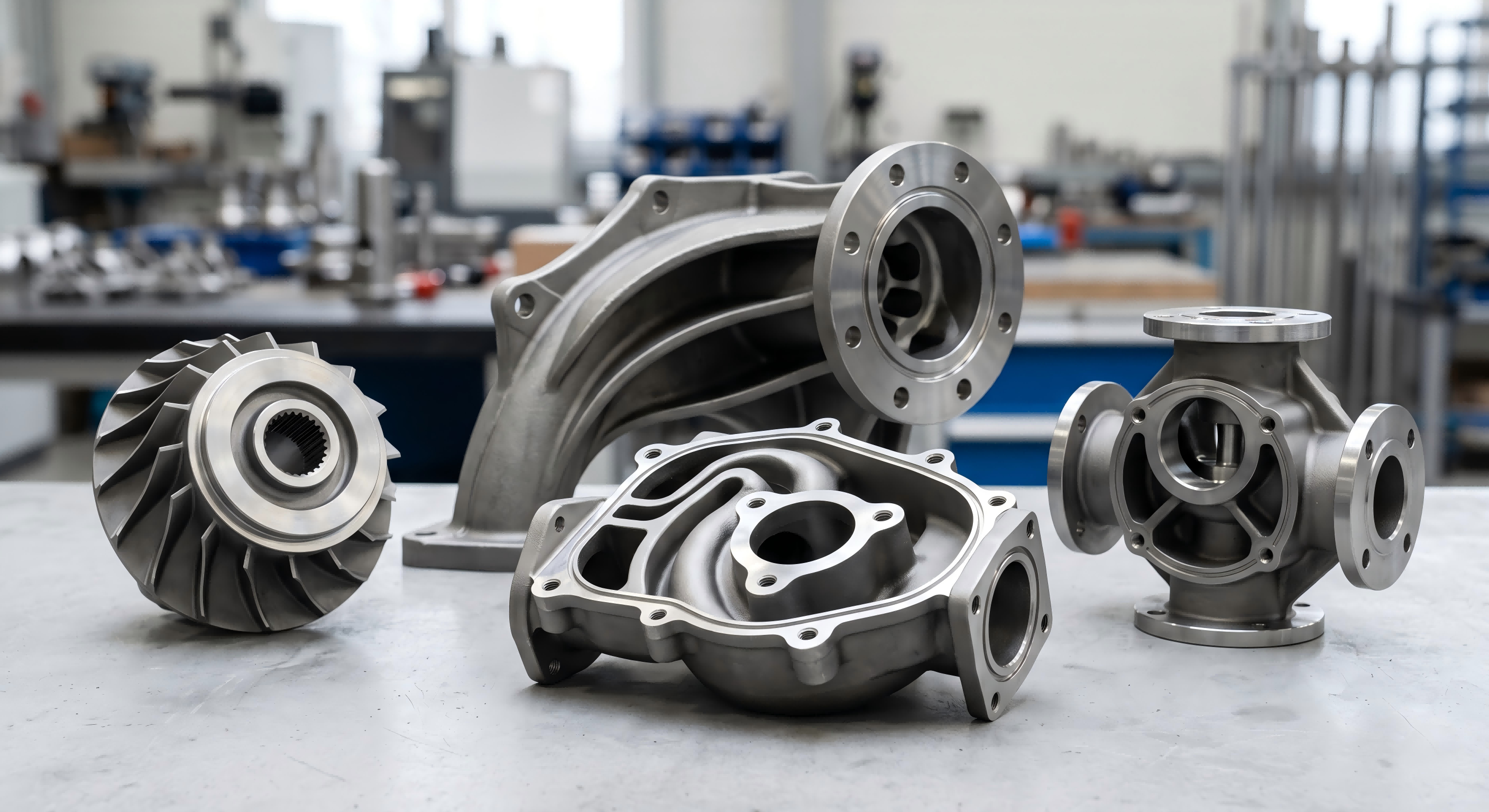 Tooling support for complex geometry investment castings
