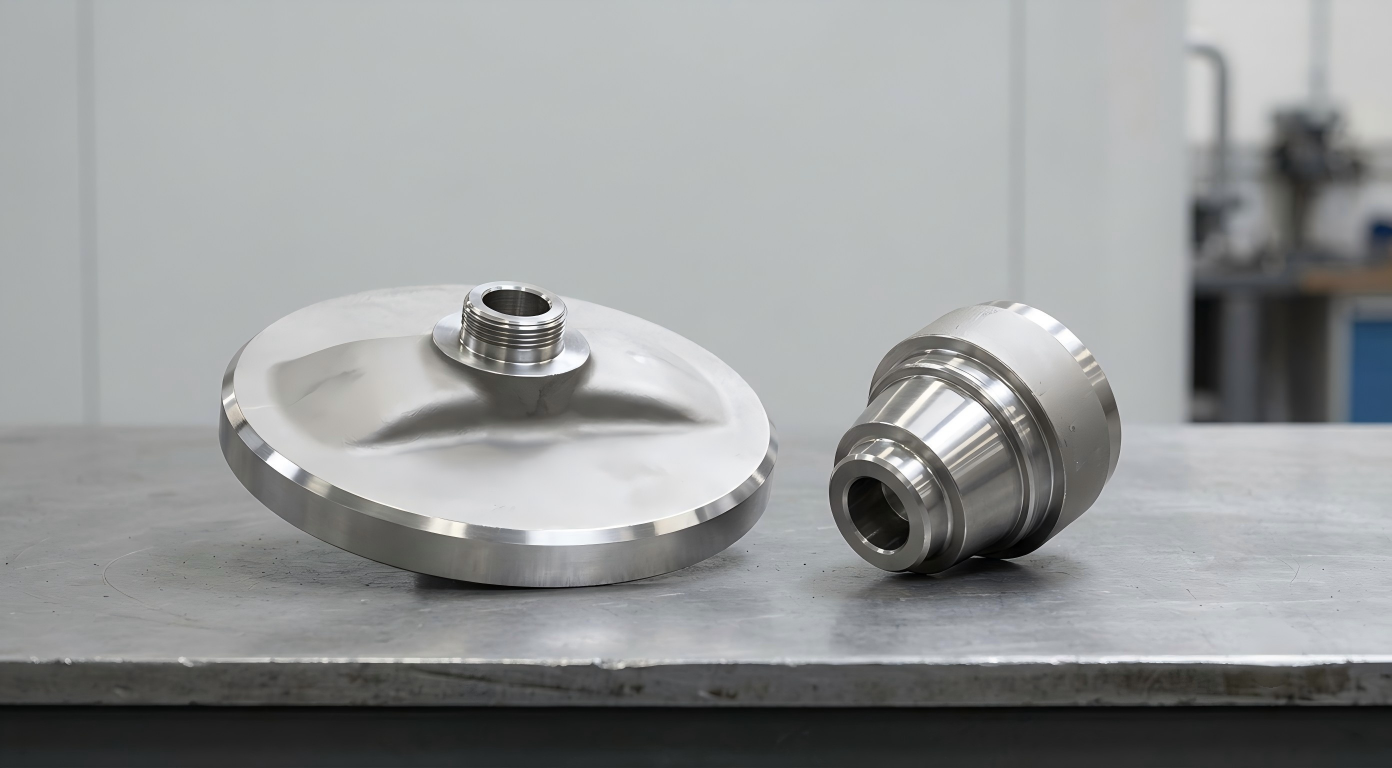 Custom steel valve discs and plugs with precision machined sealing surfaces
